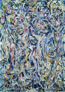 Jackson Pollock La figura della furia Fig 1