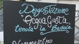 Degustazione a Firenze Vini Acquagiusta Tenuta La Badiola