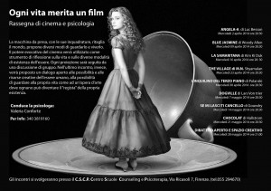 Eventi a Firenze: rassegna di cinema e psicologia ogni mercoledì al CSCP di Firenze