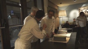 Mangiare a Firenze: Buffet di Procopio all'Art Gallery Hotel con gelato salato dei Gelatieri Artigiani Fiorentini