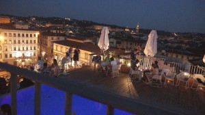 Fuochi di San Giovanni 2014 a Firenze visti dal nuovo rooftop bar 360 del Grand Hotel Minerva