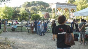 Firenze Fuori ad uno degli eventi estivi del GIardino dell'Orticultura: la Fiera del Vintage