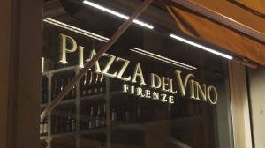 Piazza del Vino ristorante a Firenze in via della Torretta 8